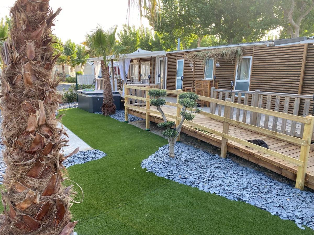 Mobil Home 3 chambres climatisé tout équipé Valras-Plage Exterior foto